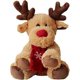 thumbnail image 1 of JM Juguetes de peluche de renos de Navidad, muñecos de alce de peluche de Navidad, muñecos de peluche de peluche suave, decoración de escritorio creativa, muñecos de peluche de alce lindos, juguetes de cama JM, 1 of 5