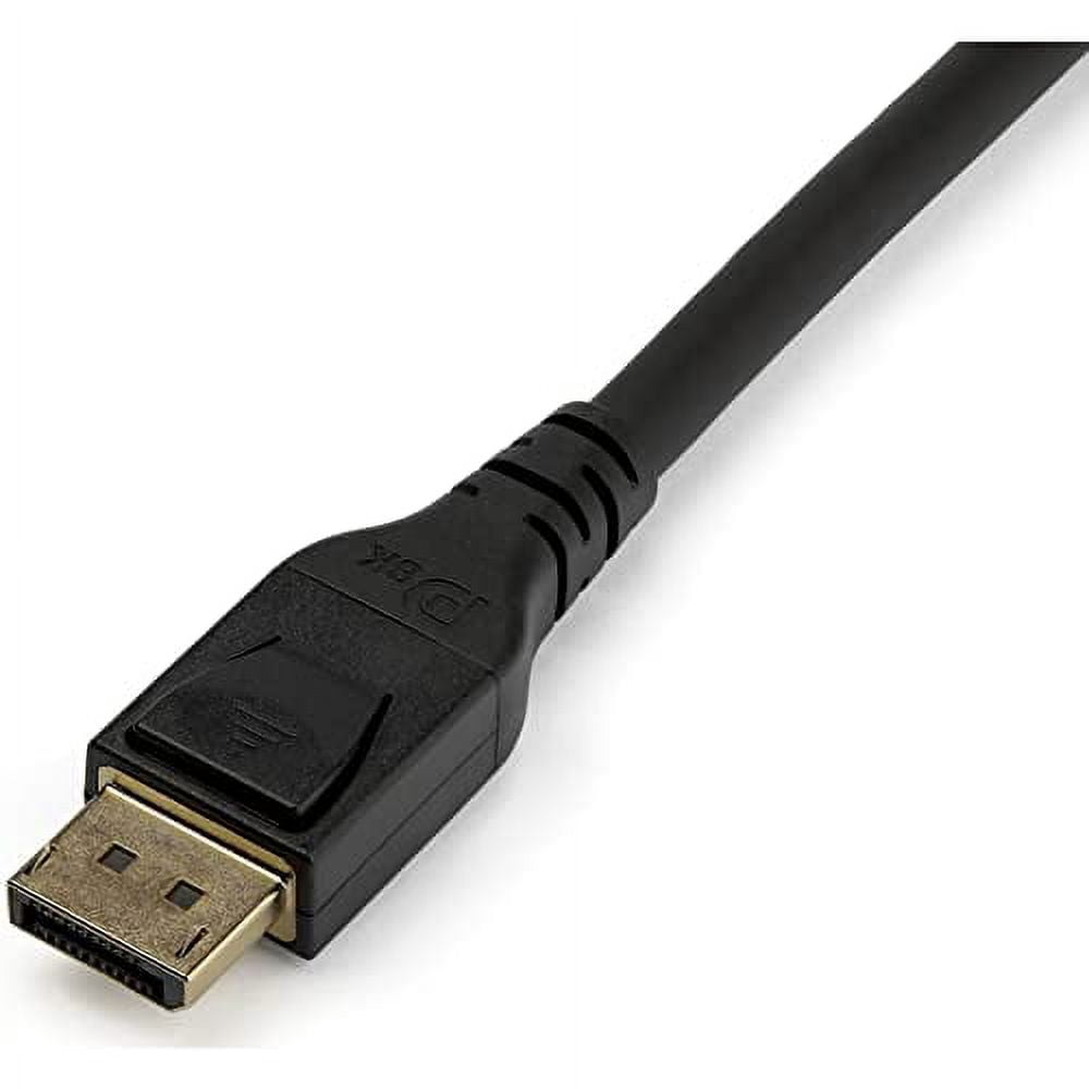 Startech.com 5m VESA Certified DisplayPort 1.4 Cable - 8K 60Hz HBR3 HDR - 16' Super UHD DisplayPort to DisplayPort Monitor Cord - Ultra HD 4K 120Hz DP 1.4 Slim Video Cable M/M DP Connector (DP14MM5M)