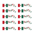 thumbnail image 1 of Set de tatuajes temporales con la bandera de México, 30 unidades, para la fiesta de la Copa Mundial, 1 of 7