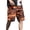 Orange, variant on Blekii Men's Camouflage Cargo Shorts, Outdoor Utility Shorts for Summer, Casual Sportswear Bottoms with Multiple Pockets, Durable Fabric for Hiking Or Work, Plus Size Available for
