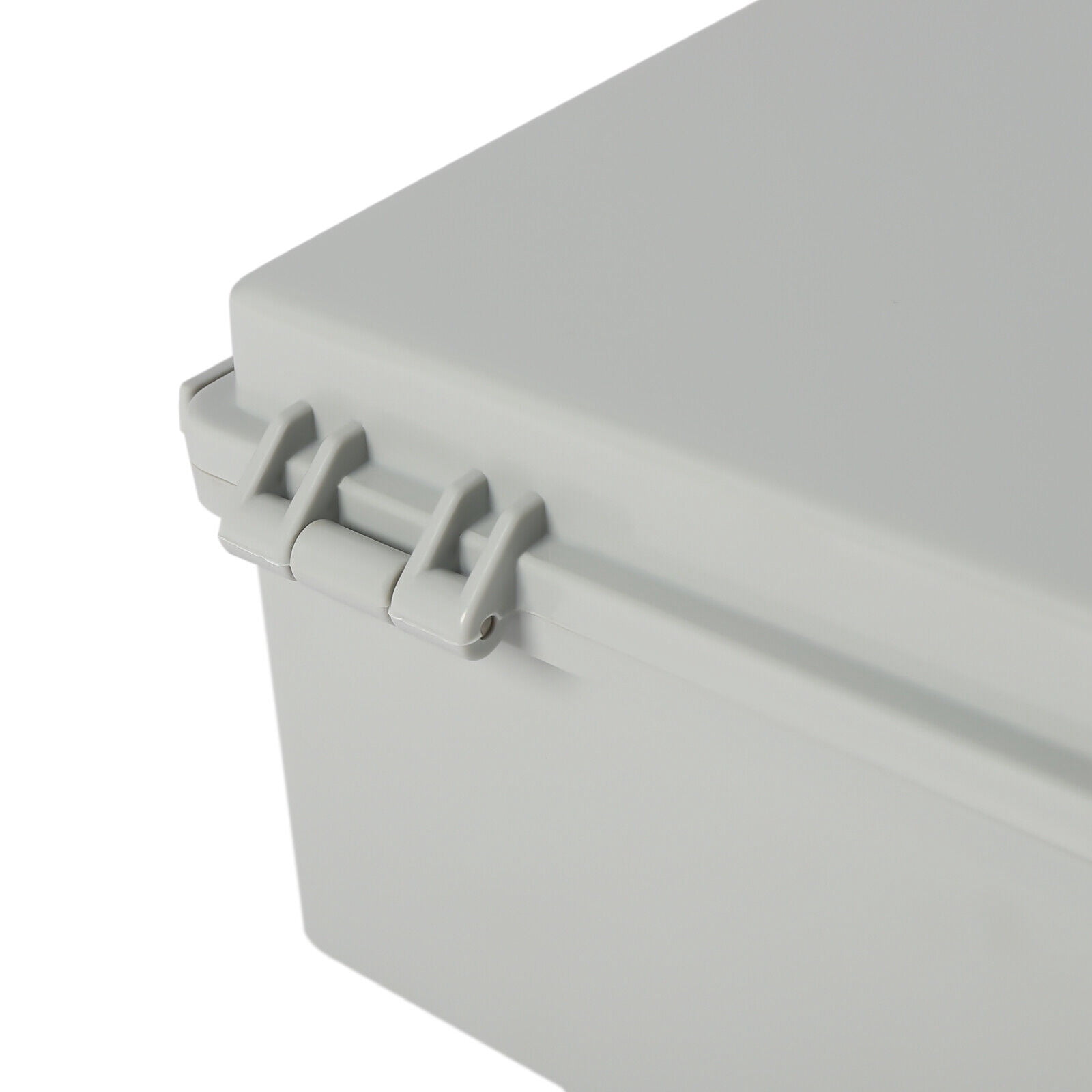 Hinged Cover Stainless Steel Latch Junction Box with Mounting Plate 15*11*5.1in