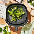 thumbnail image 5 of Beautiful Silicone Air Fryer Liner, Oyster Grey by Drew Barrymore, 5 of 8