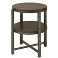 thumbnail image 3 of Breckinridge Table d'Appoint Ronde Brun Moyen, 3 of 5