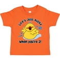 thumbnail image 3 of Inktastic Life's Ducky 2nd Birthday Boys or Girls Toddler T-Shirt, 3 of 5