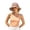 Red, variant on Women Knitted Bucket Sun‑Hat With Bow‑Knot Strap UV Protection Wide Brim Elegant Summer Sun Hat Packable Breathable Outdoor Travel Beach Head‑Accessory