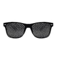 thumbnail image 1 of Pinhole Glasses For Vision Improvement, Black Neutral Vision Enhancement Pinhole Glasses, 1 of 3