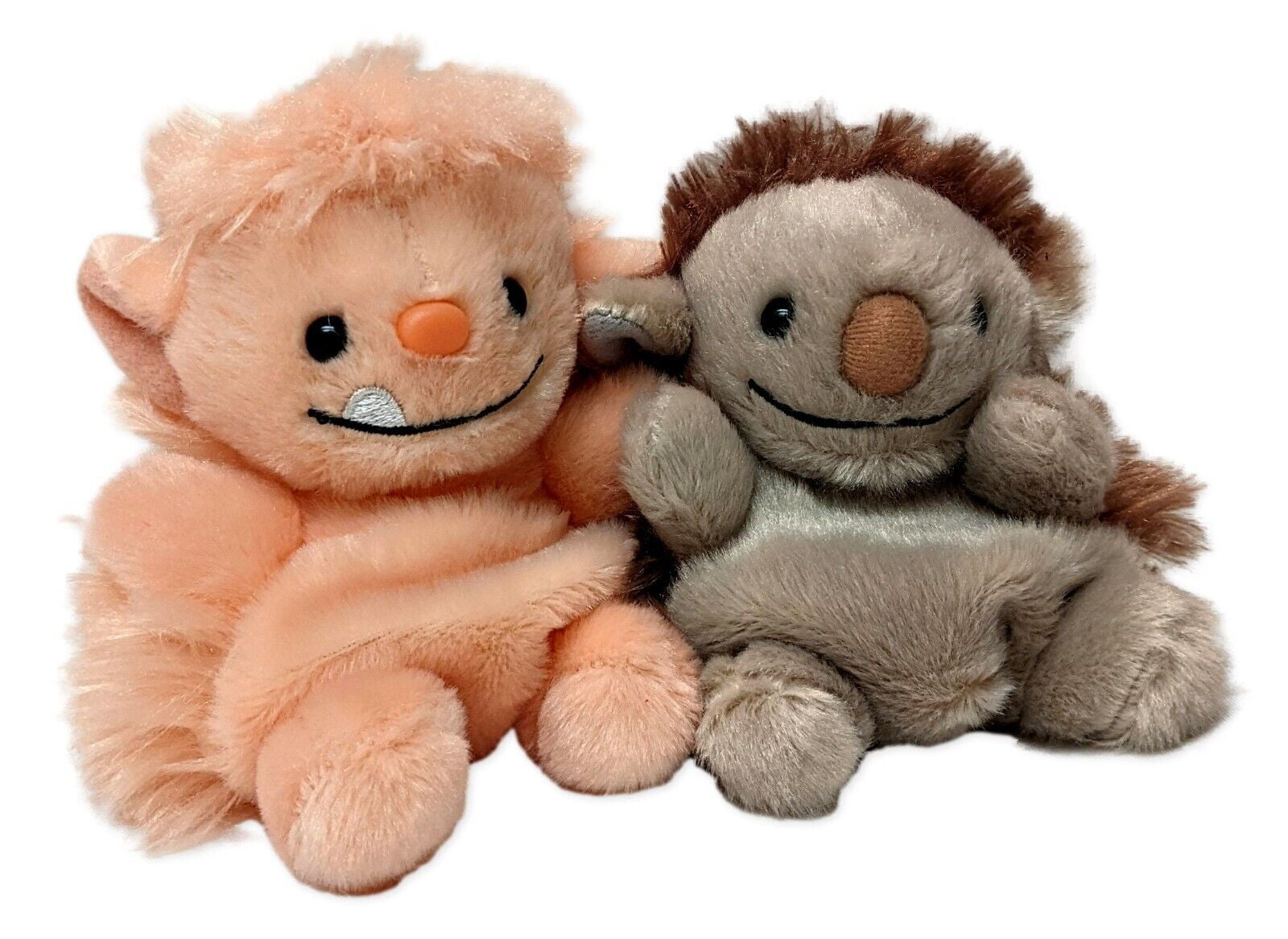 Set of 2 MOH OGRE & FLICK PUKWUDGIE Palm Pals 5" Stuffed Animal Plush ...