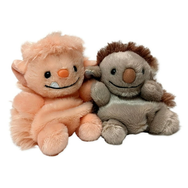 Set of 2 MOH OGRE & FLICK PUKWUDGIE Palm Pals 5" Stuffed Animal Plush ...