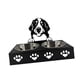 thumbnail image 5 of Cats sin resbalones que alimentan un tazón, tazón para perros, plato de cachorro de acero inoxidable, tazón de alimentación de mascotas, alimentador B, 5 of 8