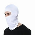 thumbnail image 1 of Breathable Black Balaclava Mask Scarf UV Protection Summer Cooling for Bike Riding Motorcycle Skiing Beanie Hat White, 1 of 6