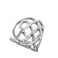 thumbnail image 4 of High Polish Wide Celtic Weave Knot Ring .925 Sterling Silver Band Jewelry Female Male Unisex Size 9, 4 of 4