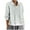 White, variant on Diufon Cotton Linen Shirts for Women Button down Pleated Tunics Long Sleeve Vneck Solid Color Blouses