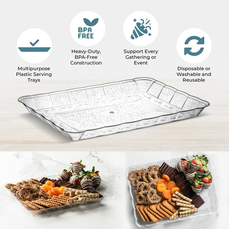 Plastic Serving Trays 9