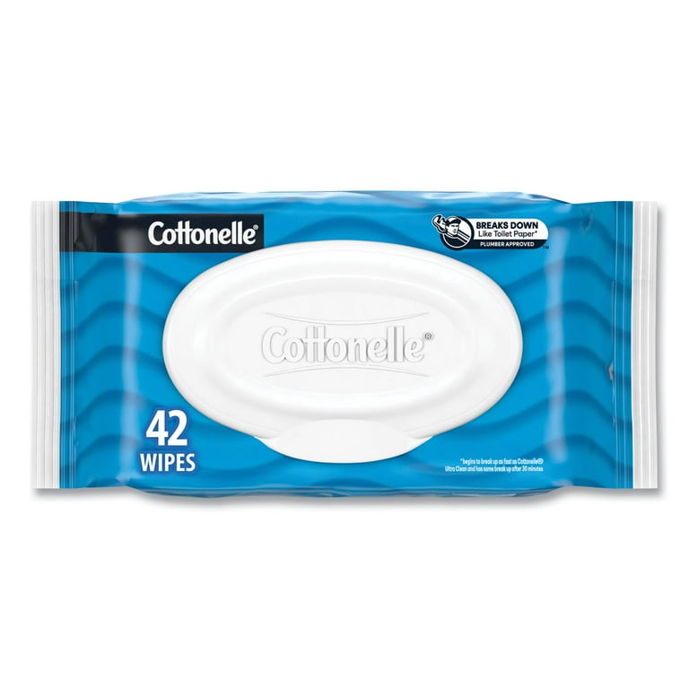Fresh Care Flushable Cleansing Cloths, 1-Ply, 3.75 x 5.5, White, 42/Pack Fresh Care Flushable Cleansing Cloths, 1-Ply, 3.75 x 5.5, White, 42/Pack
