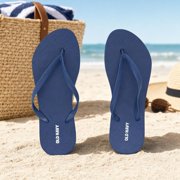 Old Navy Women's Flip Flops, Navy Blue, 7