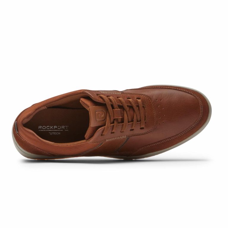 New Rockport Men\'s Size 11 Bronson Lace To‎ Toe Brown Oxford Slip On Shoe Rockport Folton Dress Slip-on Almond Toe Shoes - Mens Large  main image 4