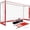 Standard Red, variant on Portable Soccer Goal, Collapsible Soccer Goal Net Metal Base, Quick Setup Soccer Training Equipment with 1 Carry Bag, 1 Agility Ladder, 4 Ground Nails