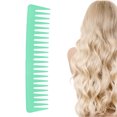 thumbnail image 4 of Large Hair Detangling Comb, Portable Ergonomic Design Curly Hair Comb Rounded  For Curly Hair For Wet Dry Hair Black,Pink,Blue,Green,Purple, 4 of 8