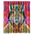 thumbnail image 1 of ABPHQTO Cortina de ducha con estampado de brujas de animales lindos Cortina de ducha impermeable 150x180 cm, 1 of 2