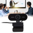 thumbnail image 1 of 1080P Webcam, Stereo Laptop Desktop HD Computer Camera Auto Focus Clear Output  for Video Call for Live Broadcast for Conference, 1 of 7