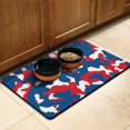 thumbnail image 2 of Outdoor Woodland and Desert Camo Pet Feeding Mat – Quick Dry, Odorless, Durable Dog Food Mat with Anti-Slip Design Perfect for Army and Tactical Use, 2 of 4