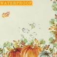 thumbnail image 4 of Fall Tablecloth, Fall Pumpkin Table Cloth Waterproof, Autumn Harvest Thanksgiving Kitchen Table Decor for Dining Holiday Party 60x84 Inch Rectangle, 4 of 5