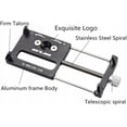 thumbnail image 2 of Soporte para teléfono para bicicleta y motocicleta - Soporte para teléfono para bicicleta de aluminio con mango giratorio ajustable de 360 ​​°, adecuado para teléfono móvil de 3,5 a 6,5 ​​pulgadas (ne, 2 of 4