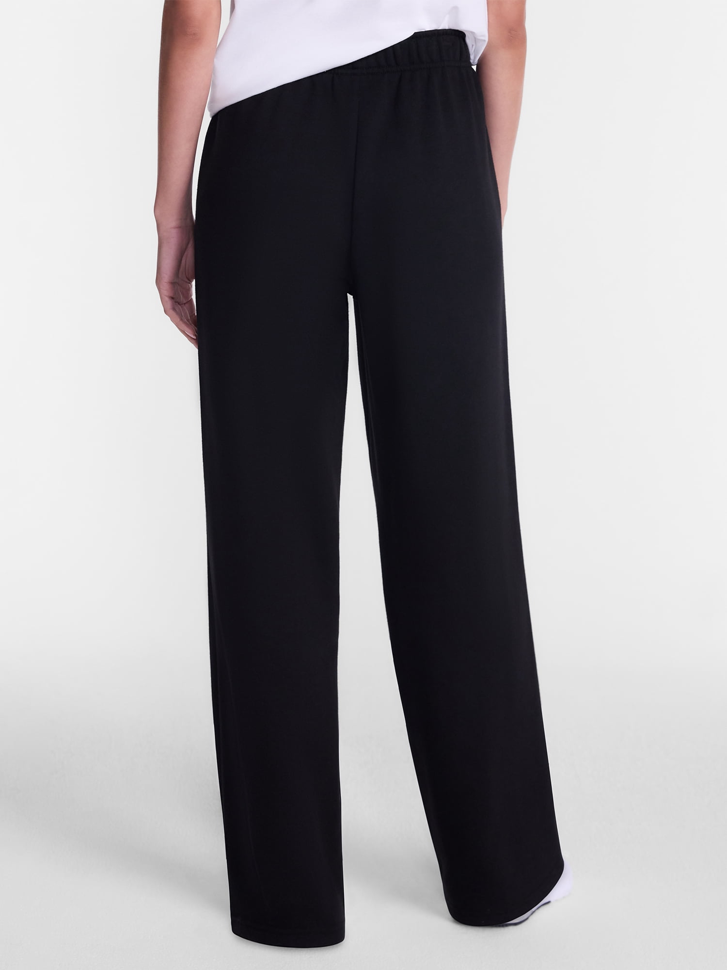Athletic Works Women's Fleece Pants with Pockets, 30" Inseam, Sizes XS-XXXL