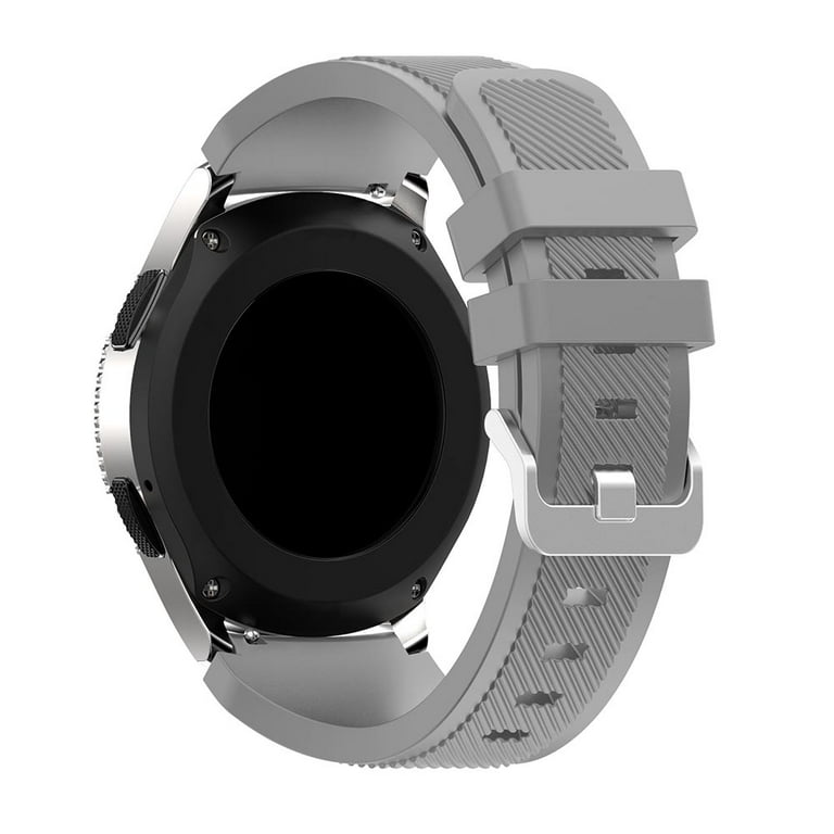 LNGOOR Watch Band Compatible with Samsung Galaxy Watch 46mm 45mm Band 22mm Samsung Watch Band Silicone Replacement Sports Watch Bands Samsung Gear S3 Classic Smart Watch Band Walmart