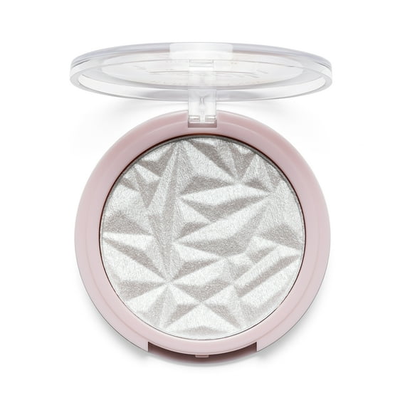 Hard Candy Just Glow Highlighter, Pressed Powder, Shimmery Glow, Fix My Halo, Platinum 0.25 OZ