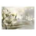 thumbnail image 3 of Tiptophomedecor Floral Wallpaper Wall Mural - Green Daybreak, 3 of 4