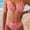 FF860RO, variant on Top-kevin Women's Sexy Halter Bikini Set Triangle Top String Swimwear Two Piece Swimsuits Cheeky Bathing Suit