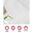 thumbnail image 6 of Easter Bunny Kitchen Dish Towels for Drying Dishes Set of 2, Spring Green Garden Floral Botanical Plaid Waffle Weave Microfiber Hand Tea Bathroom Towels Quick Dry & Absorbent Towel 15.7x23.6, 6 of 7