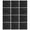 Black, variant on 12 Pieces Acoustics Foam Wall Tiles Soundproof Foam Panel Square Wall Panels