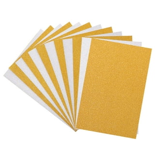 CraftyBook Glitter Cardstock Set - 15 Sheets of Rose Gold 12x12in Glitter  Paper for Scrapbooking, Crafting, and Decor