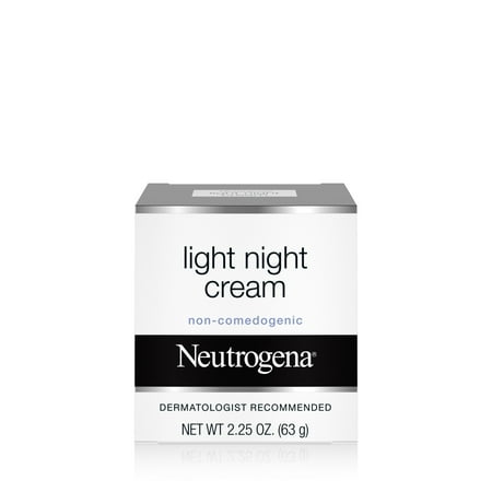 Neutrogena Light Facial Night Cream, 2.25 Oz. - Walmart.com