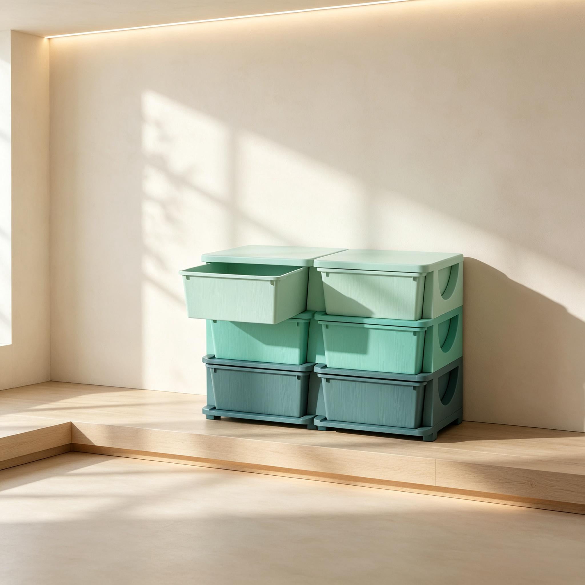 Space-Saving Vertical Drawer Unit, Multi-Tier Toy Organizer, Storage Drawers, Storage Tower