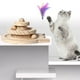 thumbnail image 3 of Track Cat Toys Toys Suministros para mascotas para Kitty Cat Regalos para 2 capas S Yuyangstore Juguetes de rodillos para gatos, 3 of 8