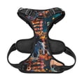 thumbnail image 5 of Lsque Whimsical Animal Spiral Dog Harness, No-Pull Pet Harness with 2 Leash Clips, Adjustable Soft Padded Dog Vest with Easy Control Handle for Large Dogs-Medium, 5 of 9
