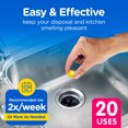 thumbnail image 5 of Compac Home Plink Garbage Disposal Cleaner and Deodorizer, Lemon Scent, 20-Count, 5 of 10