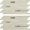 Milan White + Gold Mteal, variant on 2-Sheet Faux Stone Peel and Stick Backsplash- Milan White Faux Travertine Marble with Metal PVC Wall Tiles Stick on Backsplash for Kitchen and Bathroom (Sample)