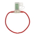 thumbnail image 1 of Portafusibles 5A Y Cable De Fusible Reinicio Automático 28V/32V 12Awg Impermeable A Prueba De Polvo Transparente Para Coche Automóvil Yate Rv Camión Vehículo Methold VI009440-04, 1 of 7