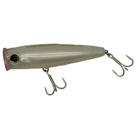 Yo-Zuri 3D Inshore Popper, (F) Floating, 4 3/4"/120mm, 1 5/8oz, Pearl