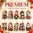 thumbnail image 6 of Christmas DIY Pearl Diamond Ornaments, Art Kit For Adults, Glossy Pearl Acrylic Hanging Decor For Christmas Tree Holiday Decor, 6 of 6