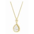 thumbnail image 2 of Collar De Moda De Zircon De Plata 925 Original Para Mujer Xtellar dorado, 2 of 4