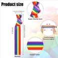 thumbnail image 4 of 200 Piezas Pride Month Unisex Rainbow Bandana Gay Pride Pañuelo Muñequera, 4 of 8
