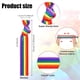 thumbnail image 4 of 200 Piezas Pride Month Unisex Rainbow Bandana Gay Pride Pañuelo Muñequera, 4 of 5