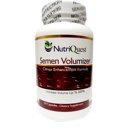 NutriQuest Fertility Volumizer Supplement - 300% Increase in semen (Best Way To Increase Ejaculate Volume)
