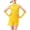 Yellow, variant on Aislor Girls Sleeveless Tassel Figure Ice Skating Dress with Gloves Latin Salsa Samba Tango Waltz Ballroom Dancewear Royal Blue 130