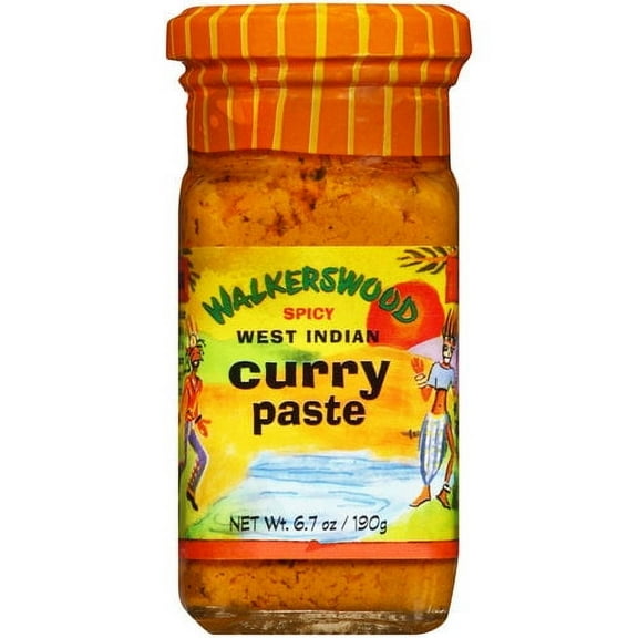 Walkerswood Spicy West Indian Curry Paste, 10 oz